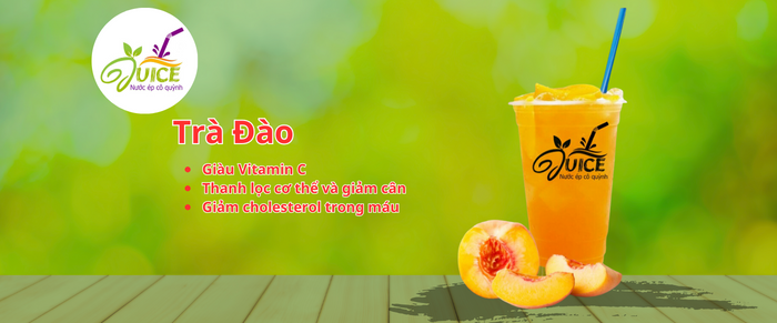 ảnh đại diện cho bài viết này về trà đào