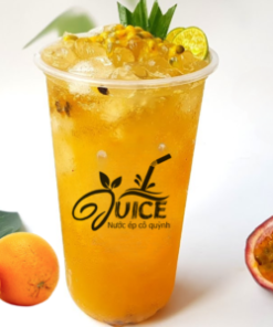 Nước cam + chanh dây