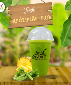 Nước ép cần + thơm