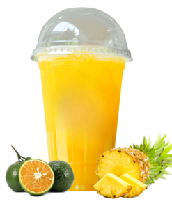 Nước ép cam + thơm