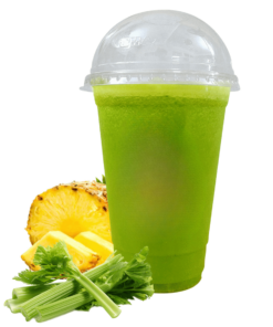 Nước ép thơm + cần tây