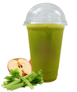 Nước ép táo + cần tây